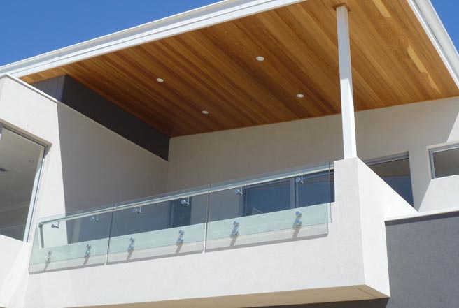 Perth Modern Glass Fencing