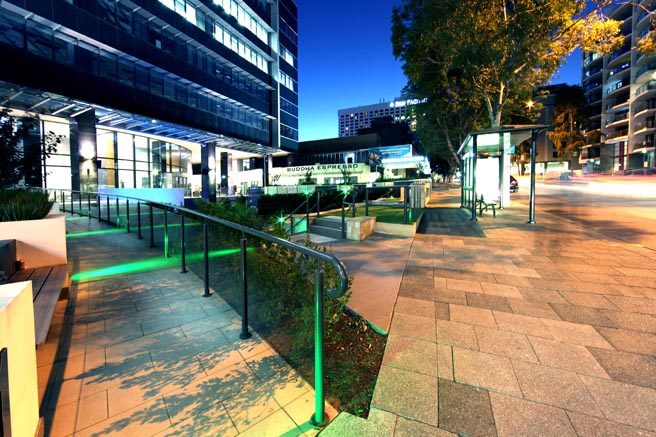 Company Handrail And Glass Fence