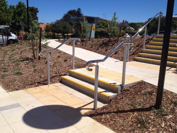 Stainless Steel Commercial Handrail 