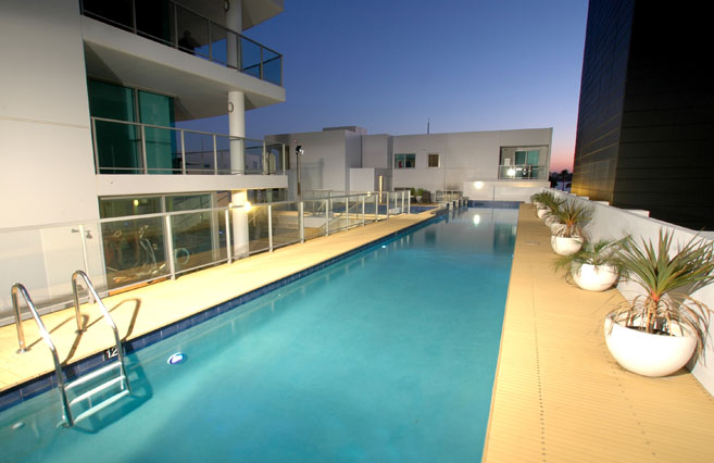Home Framed Glass Pool Fence