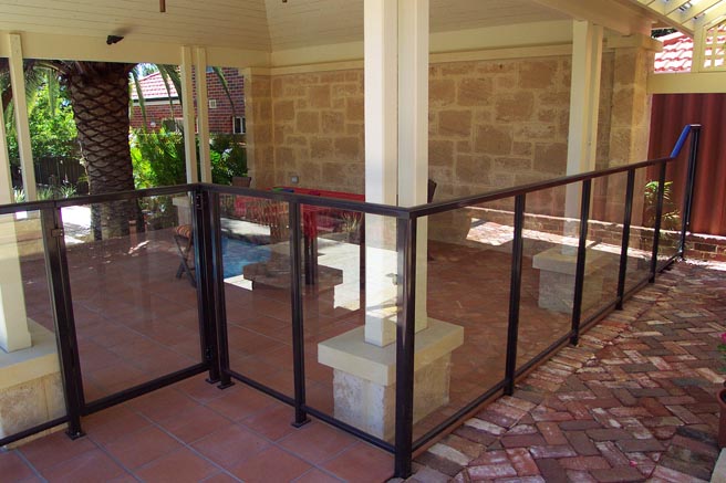Perth Framed Glass Pool Fence
