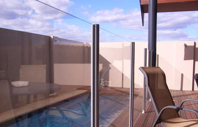Semi-Frameless Glass Pool Fence Perth