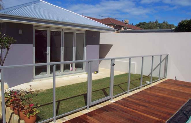 Framed Glass Pool Fence