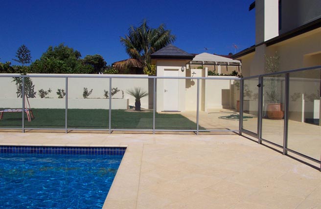 Perth Home Framed Glass Pool Fence