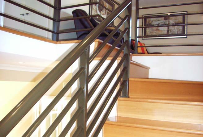 Modern Perth Home Aluminium Staircases