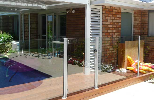 Perth Semi-Frameless Glass Pool Fencing