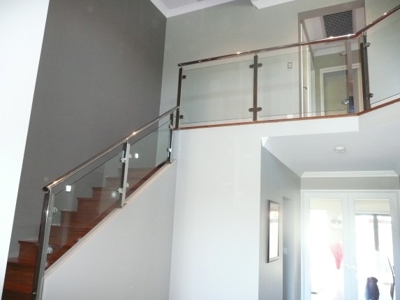 Glass Stainless Steel Staircases Perth